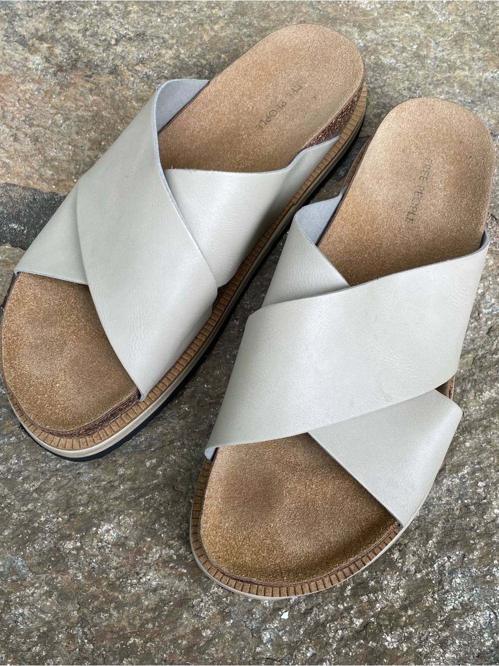 Free People Sidelines Footbed Sandals